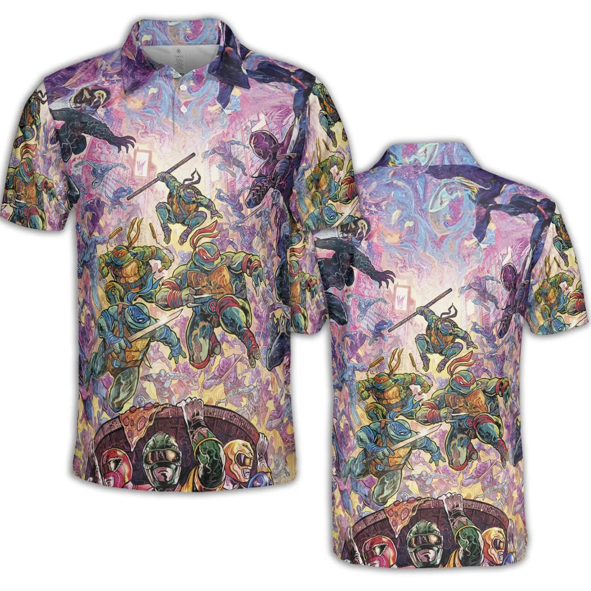 AOP Men/Women Polo Shirt - GAZV4B5W