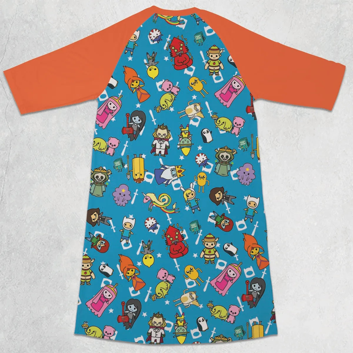 3/4 Sleeve Raglan Dress - 9YB82LMT