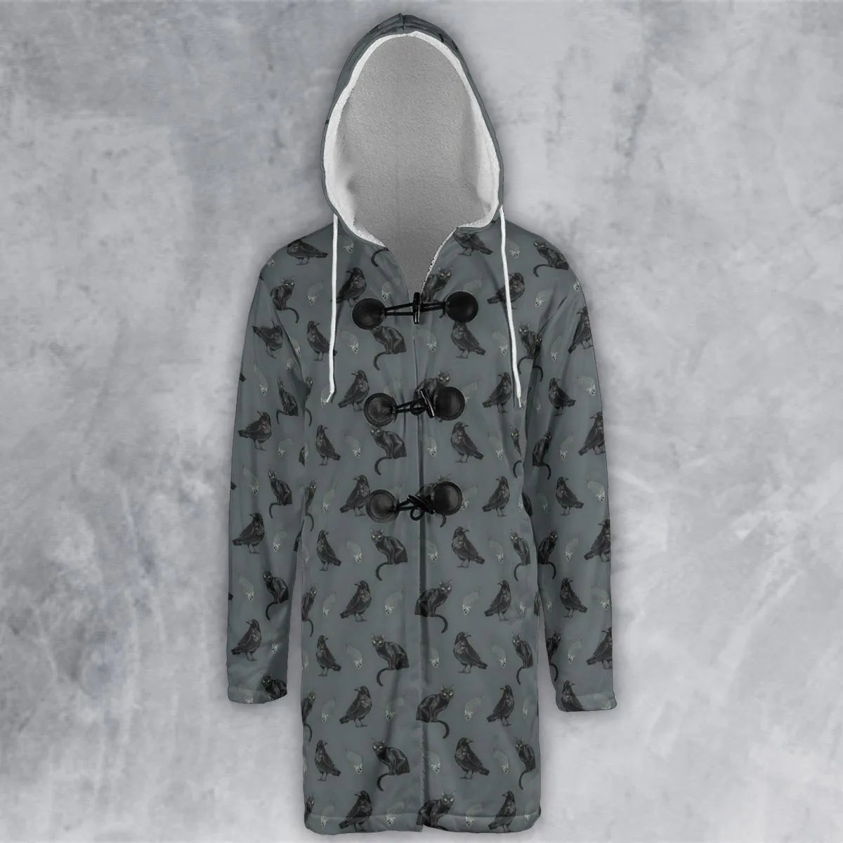 Hooded Cloak Coat - 71C7A8JT