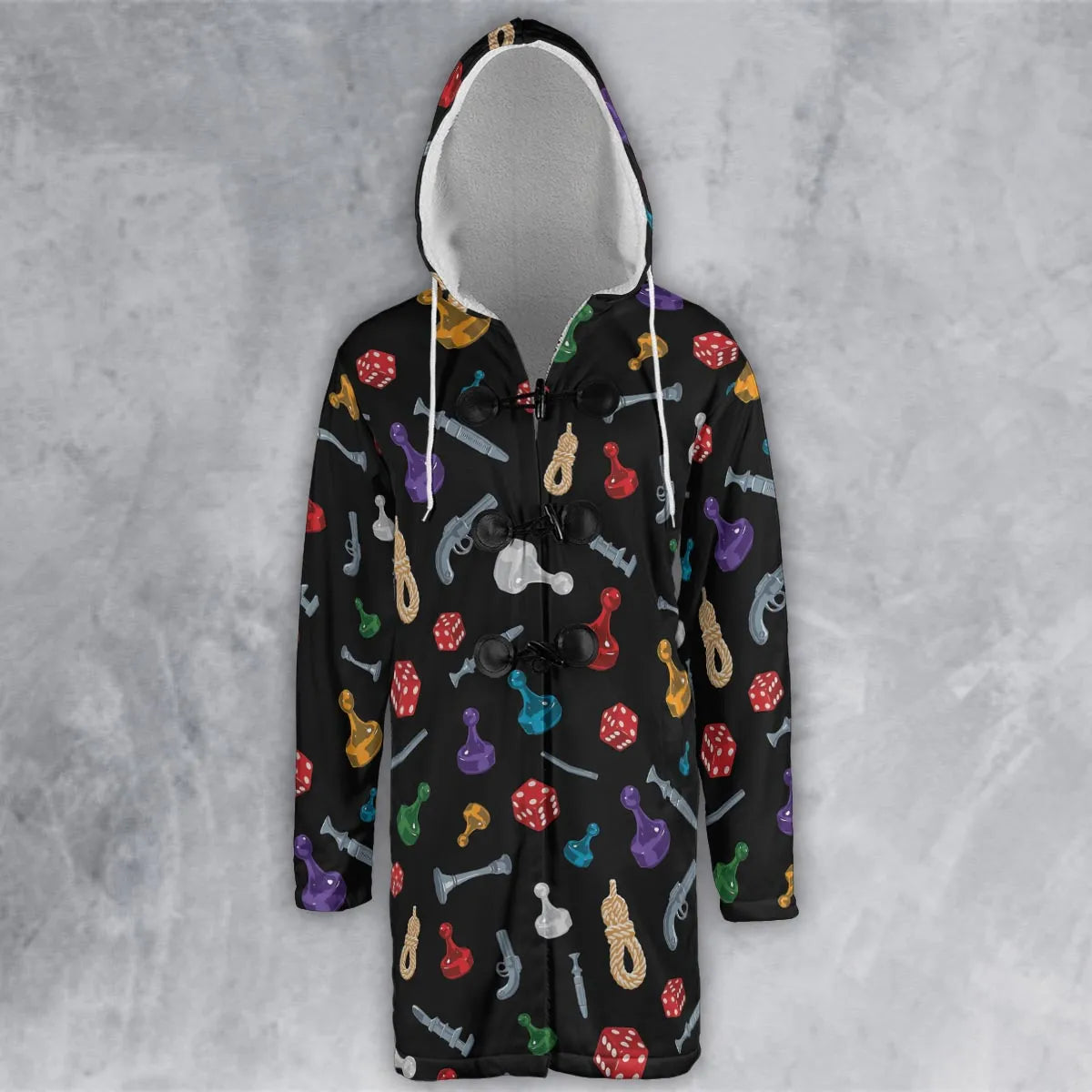 Hooded Cloak Coat - J17AV3FU
