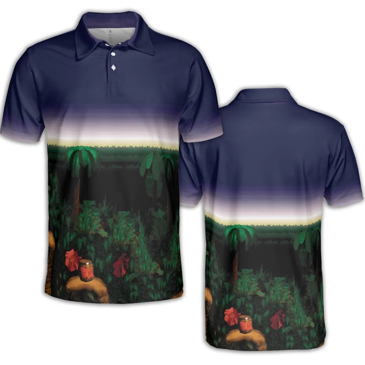 AOP Men/Women Polo Shirt - DDUAGC5K