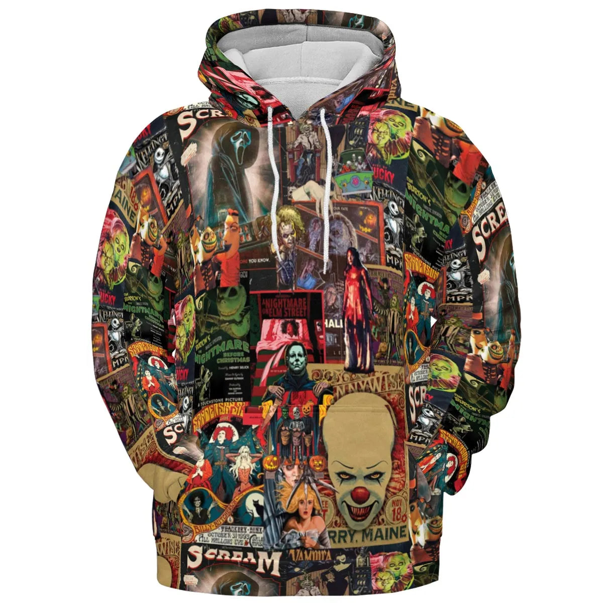All-over Print Hoodie - 8P7QGKRY