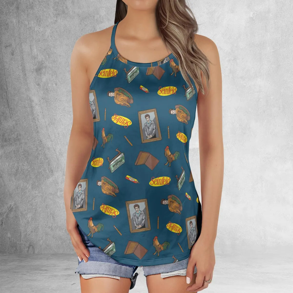 Criss Cross Tank Top - NYN5EGRT