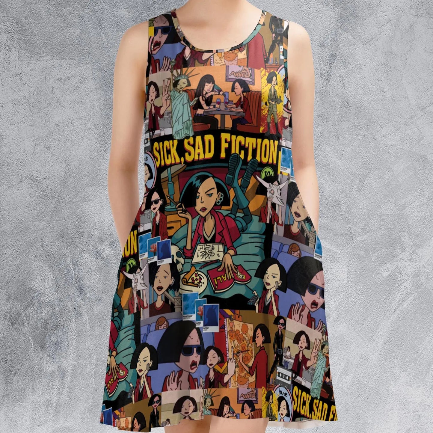 Sleeveless Dress - Q8DCXPWY