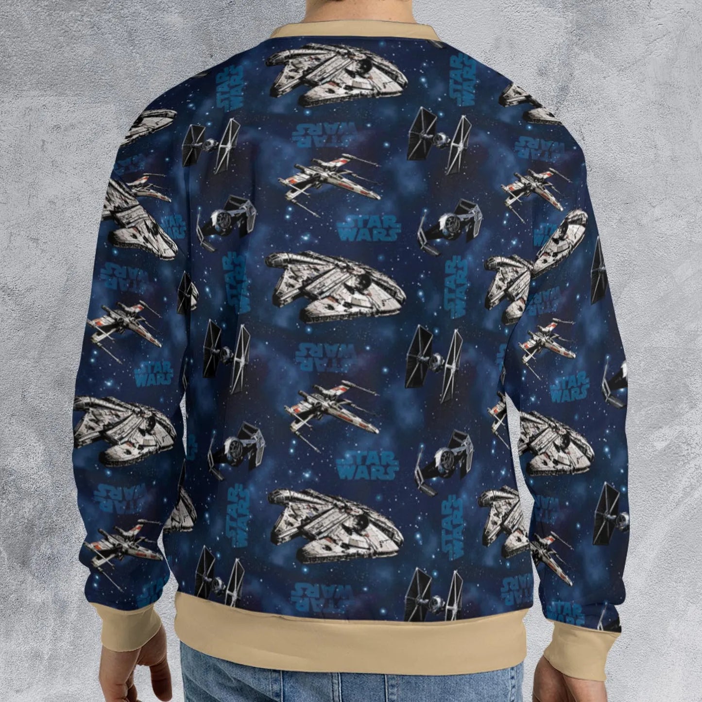All-over Print Sweatshirt - TCHVAL3Q