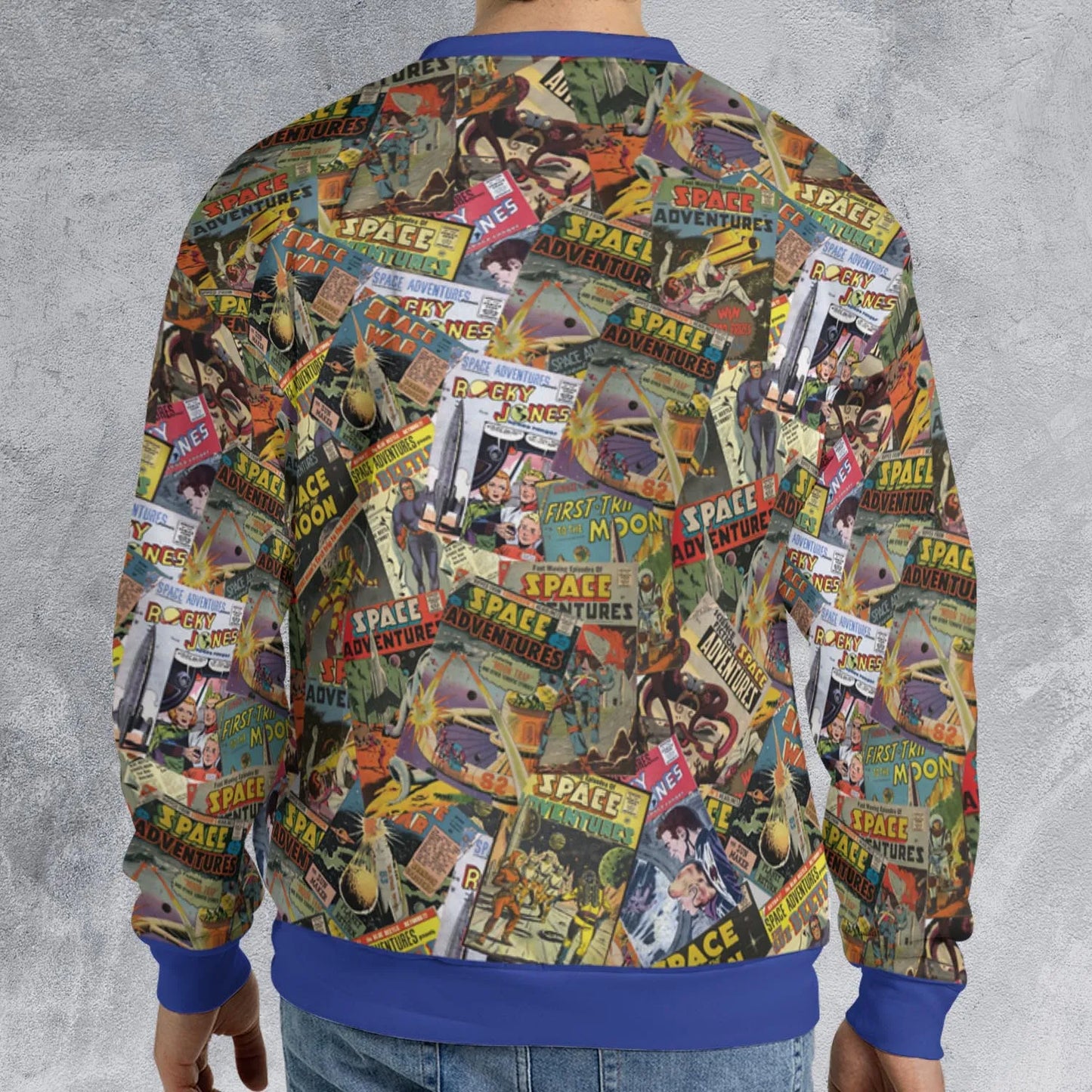 All-over Print Sweatshirt - JFV8XENR