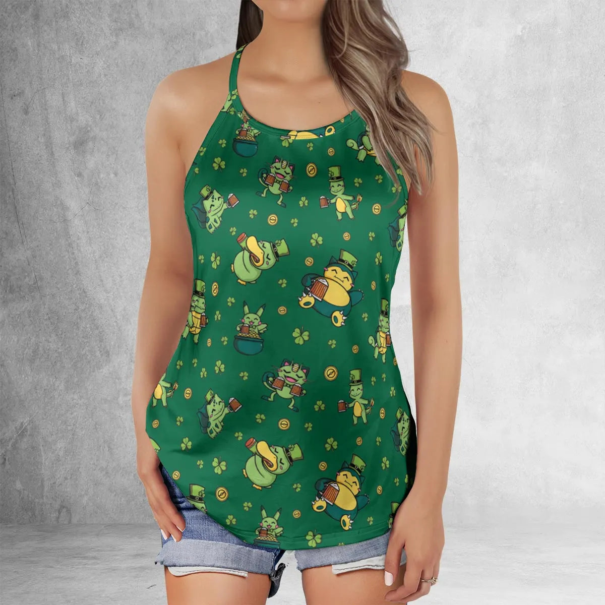 Criss Cross Tank Top - VD2RBDQQ