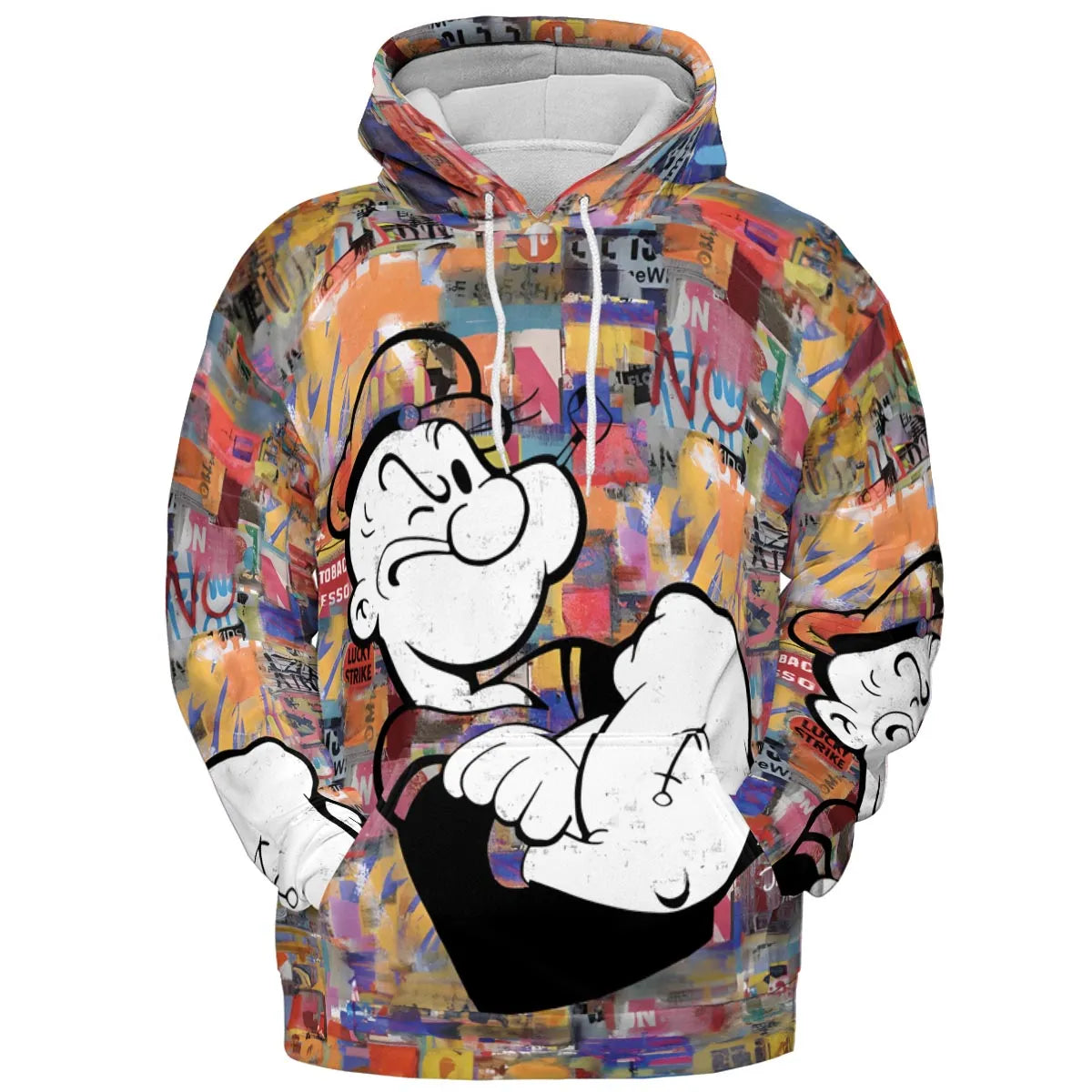 All-over Print Hoodie - ZQZPLBTU