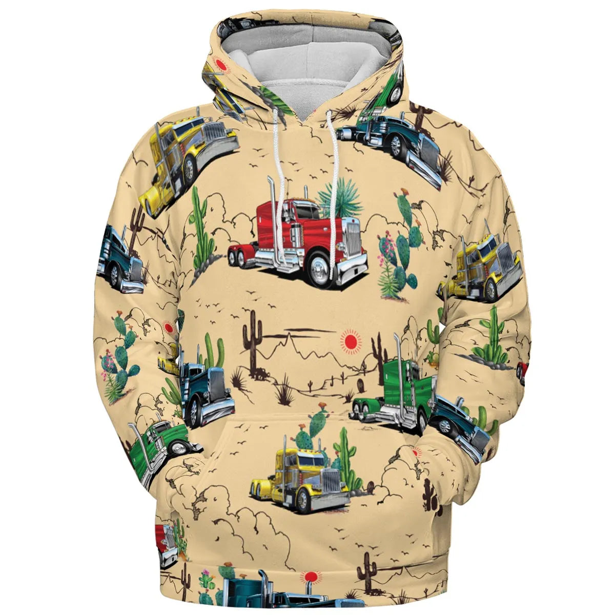 All-over Print Hoodie - 85JJ8WEF