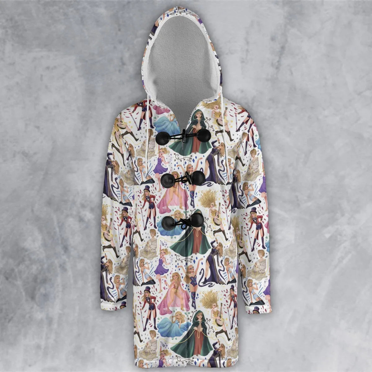 Hooded Cloak Coat - KBVK84F1