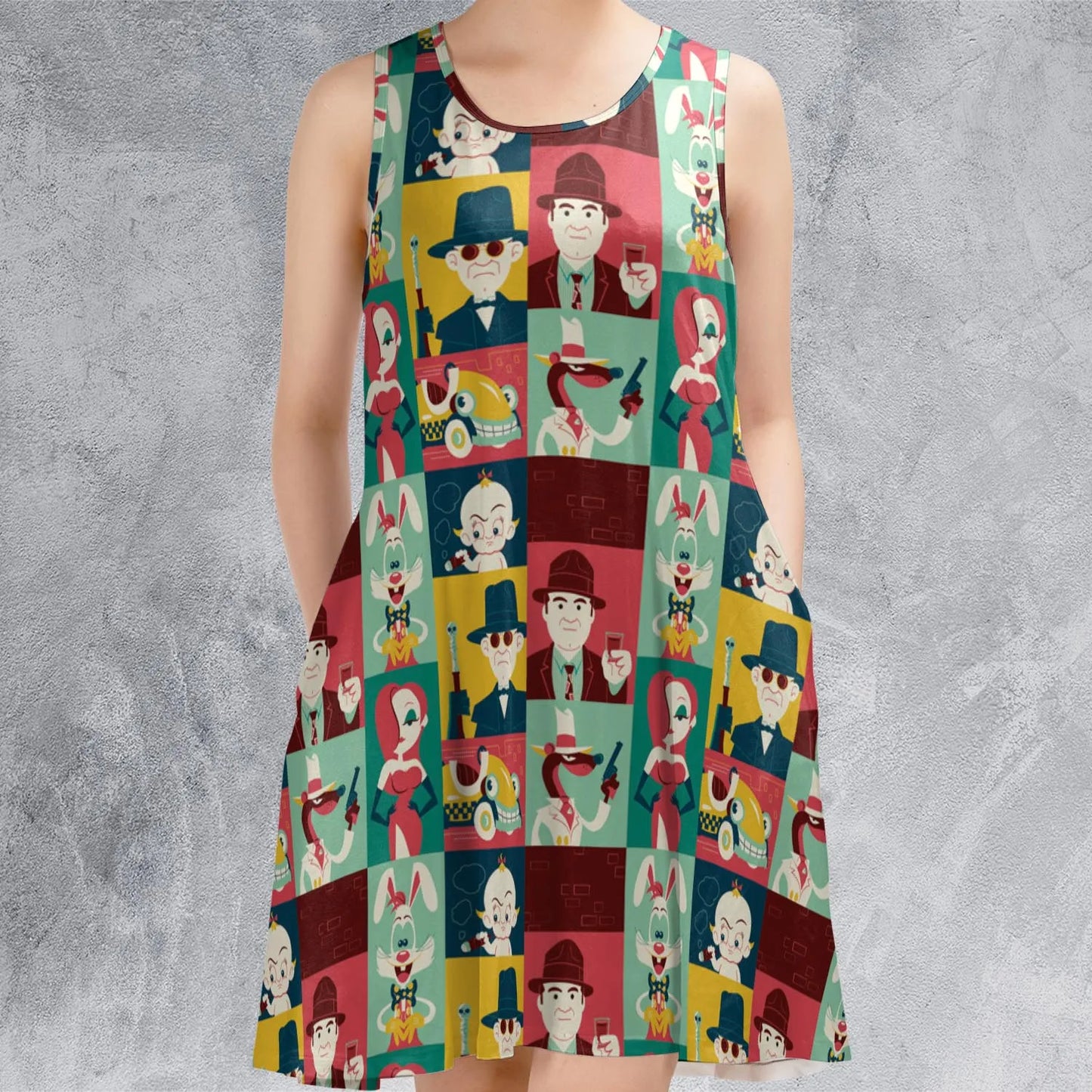 Sleeveless Dress - D7LAPX7G