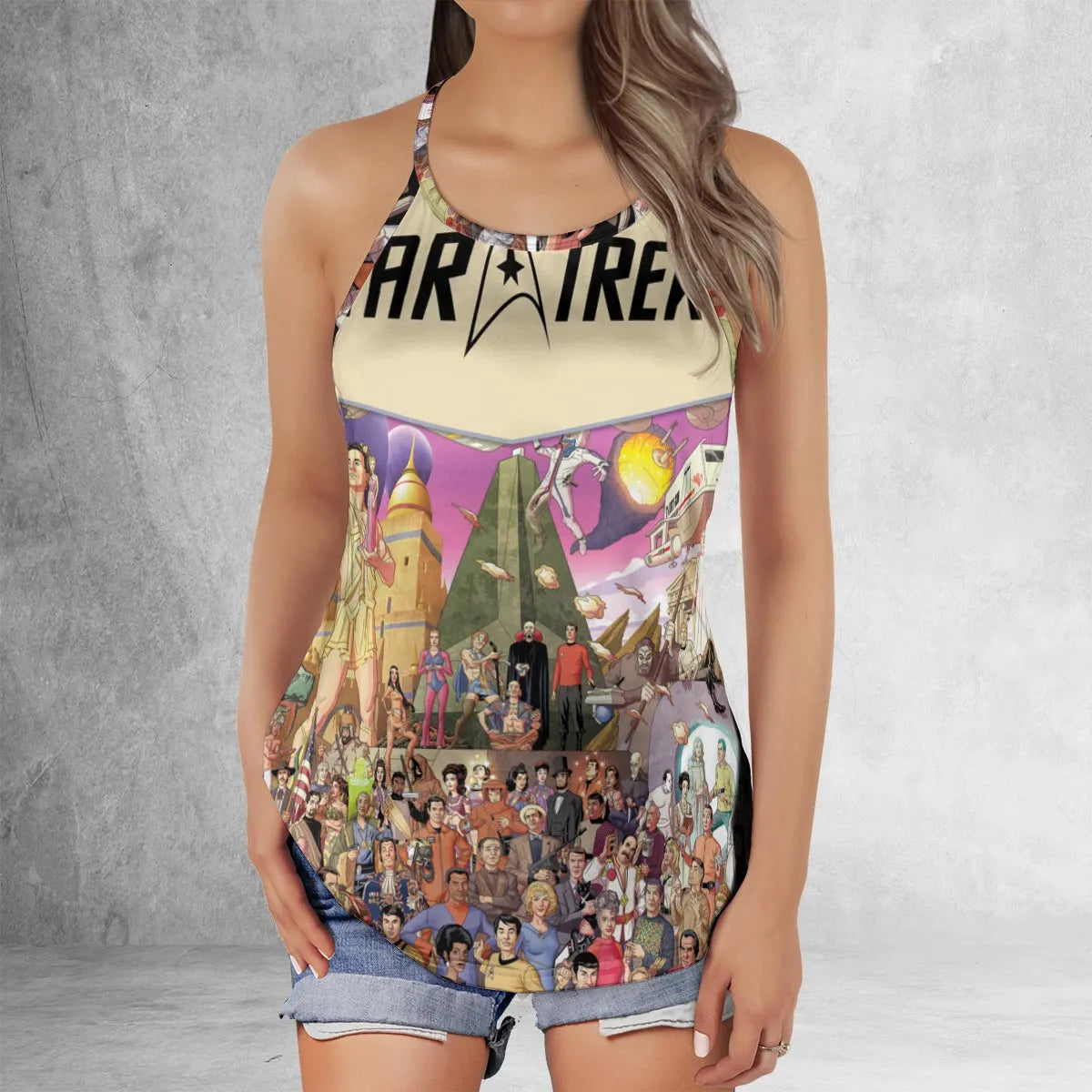 Criss Cross Tank Top - UQ3BERJT