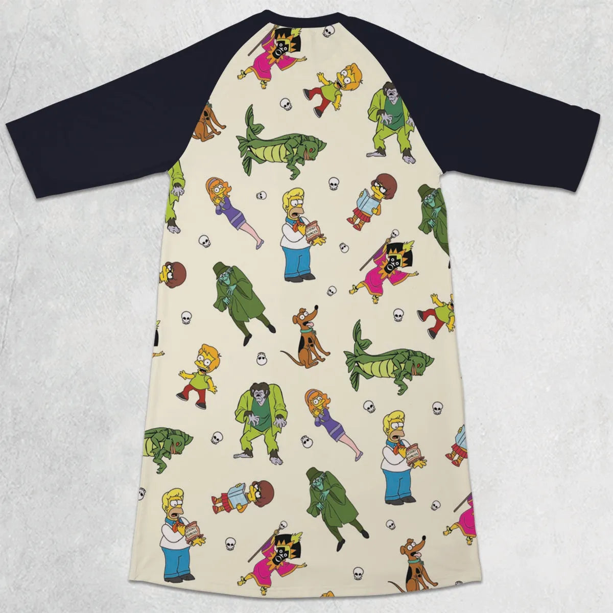 3/4 Sleeve Raglan Dress - ZM9Q1LR3