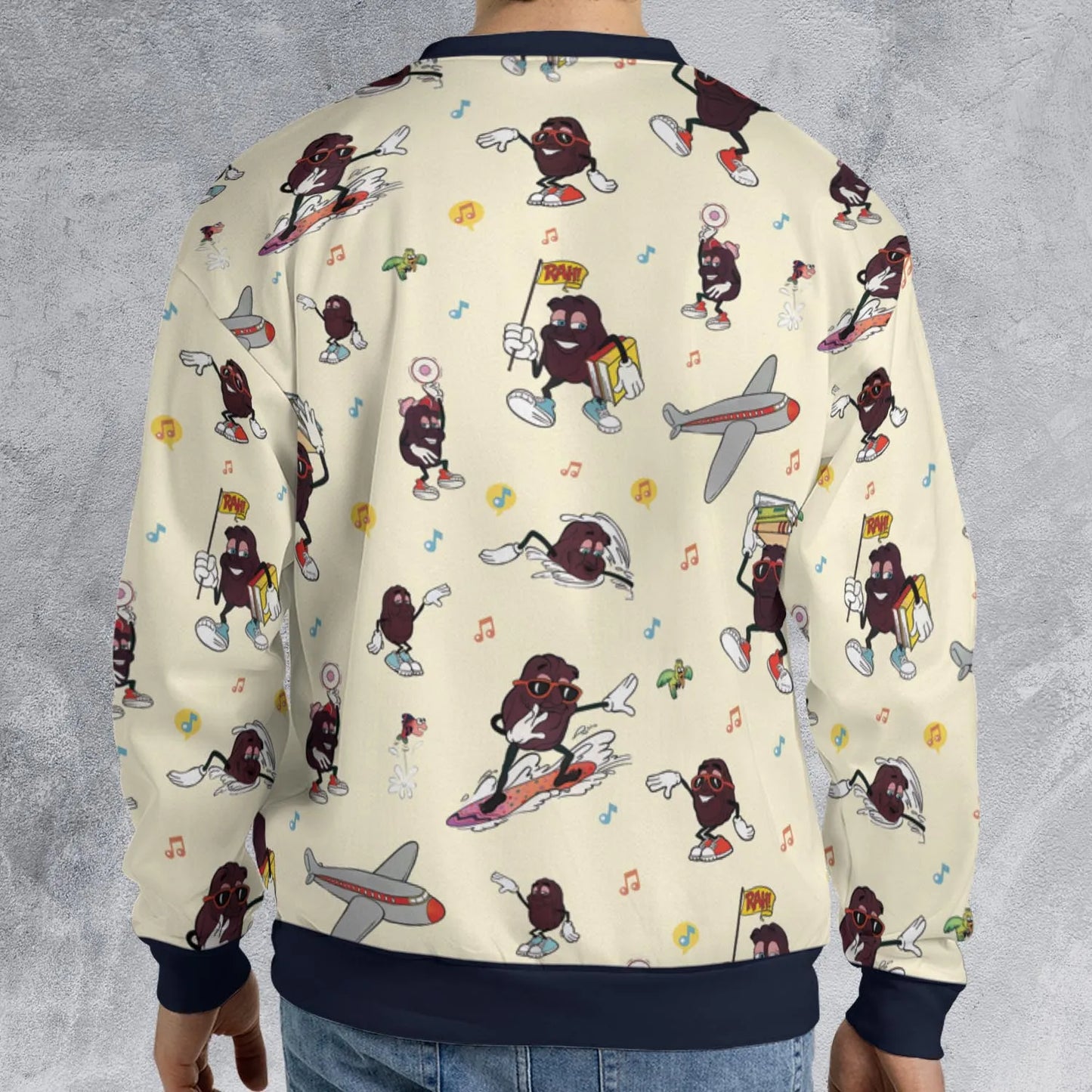 All-over Print Sweatshirt - EEK3QTYT