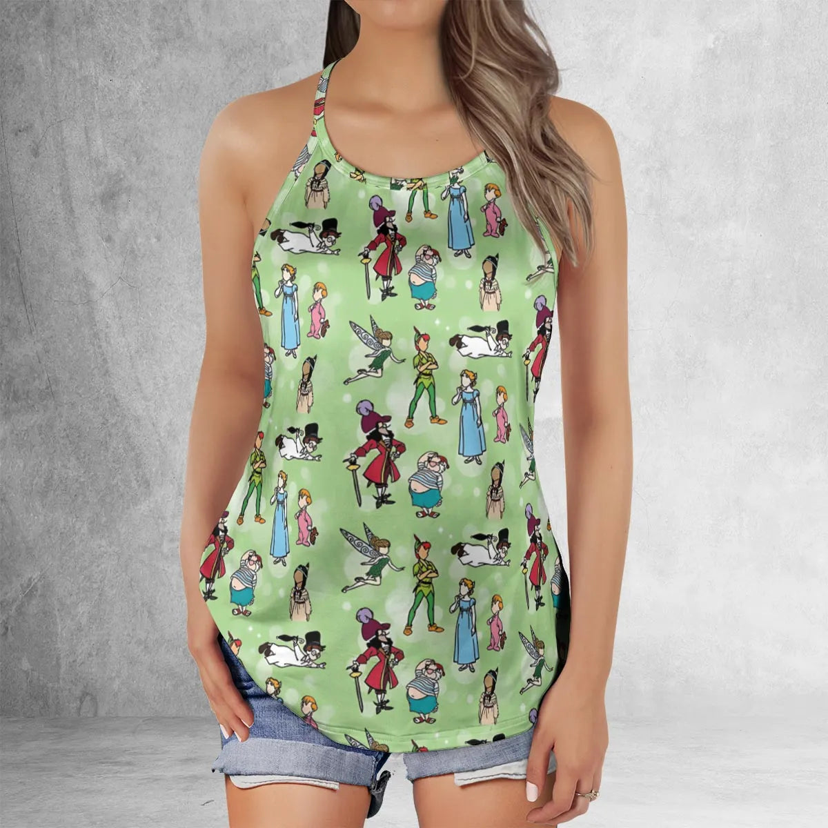 Criss Cross Tank Top - TXDHHPCZ