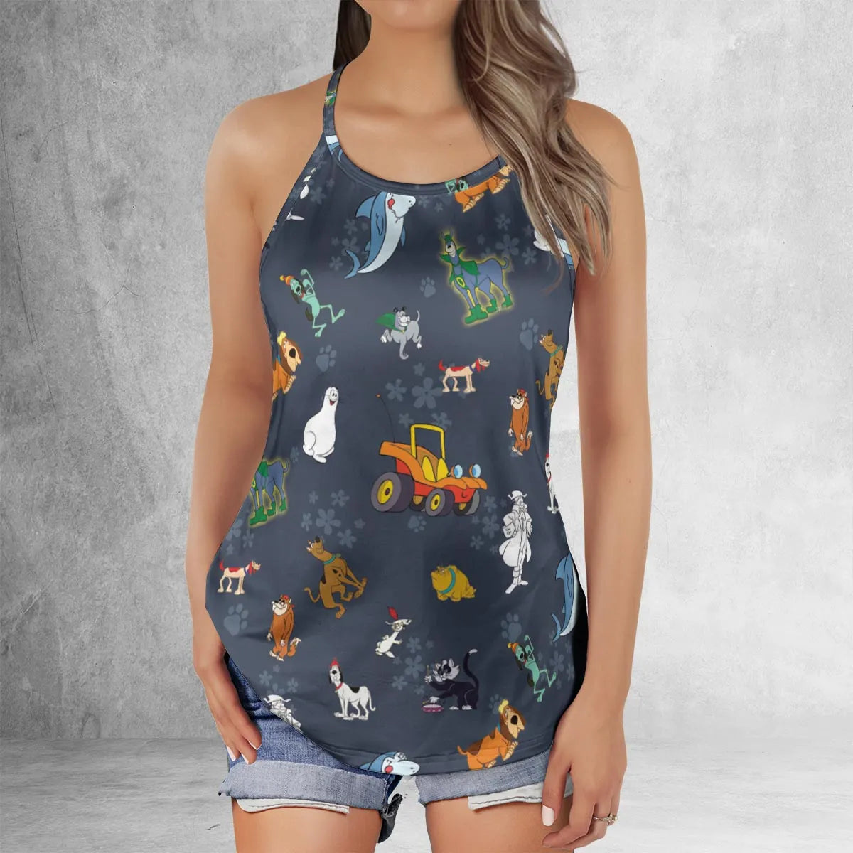 Criss Cross Tank Top - G5CSN94Z
