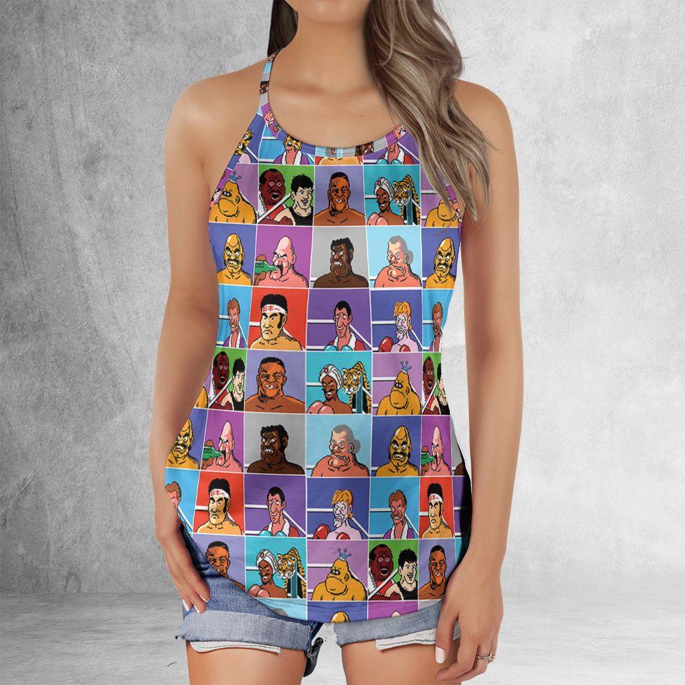 Criss Cross Tank Top - 82LMJ799 -  - 2