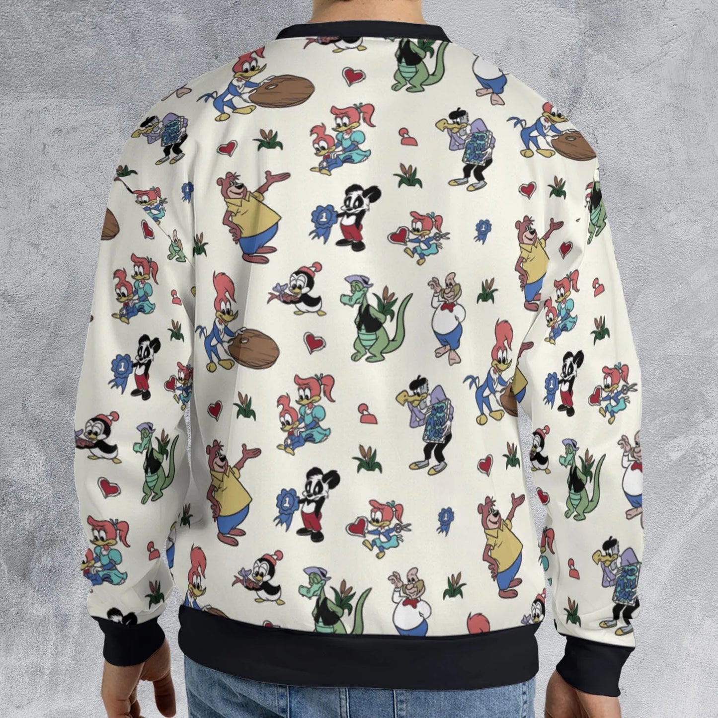 All-over Print Sweatshirt - V8QW544H