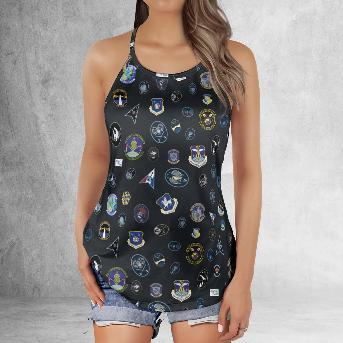 Criss Cross Tank Top - JJY5KSU1