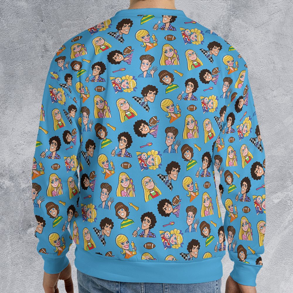 All-over Print Sweatshirt - FX23DZ4S -  - 2