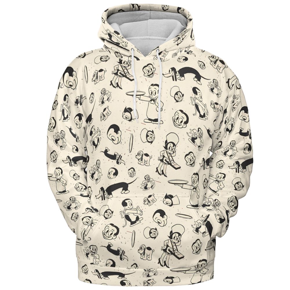 All-over Print Hoodie - Q7A8Q48J -  - 2