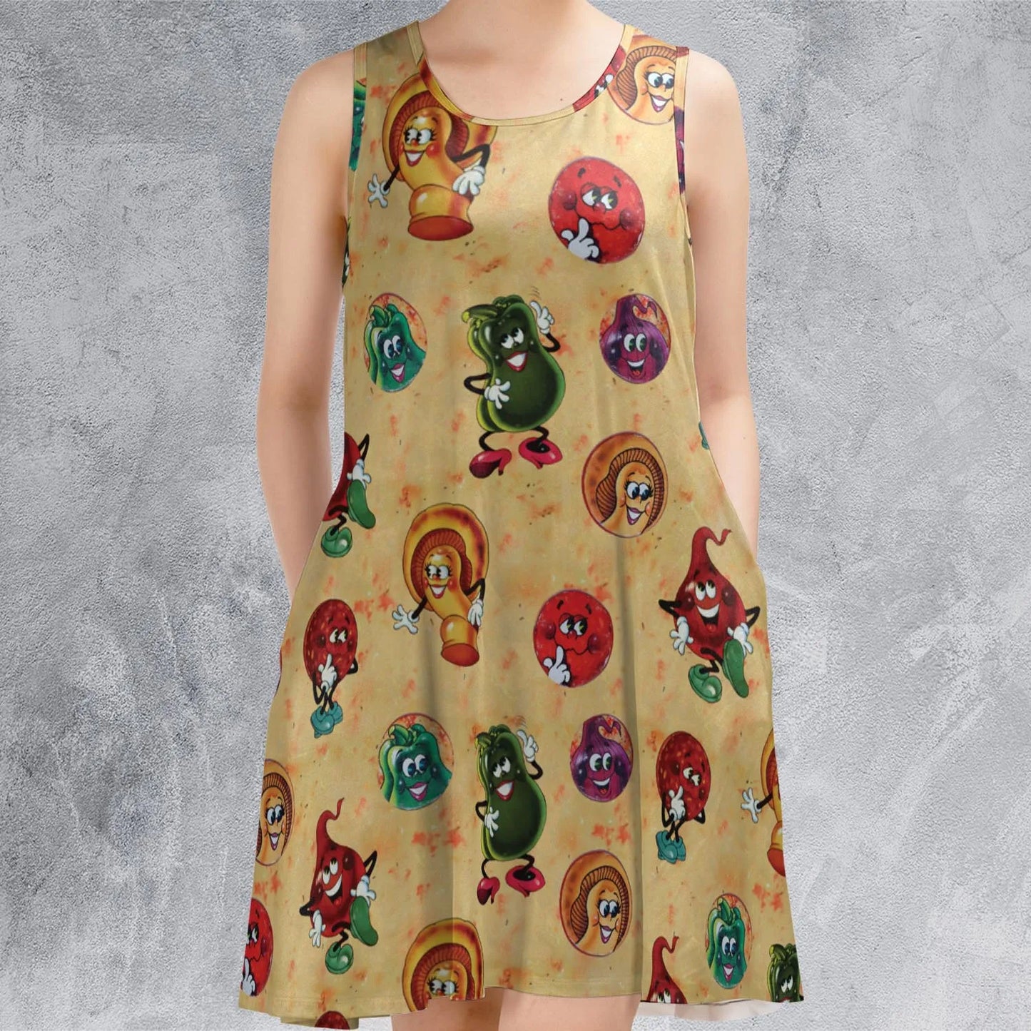 Sleeveless Dress - MK427CPE
