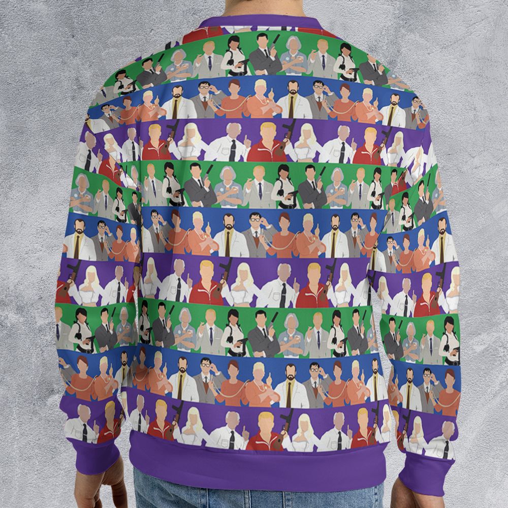 All-over Print Sweatshirt - WYP2LGM2 -  - 2