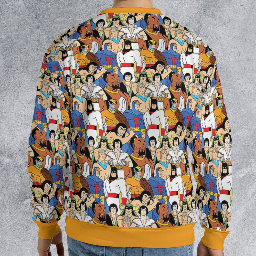 All-over Print Sweatshirt - UHKACEAE -  - 2