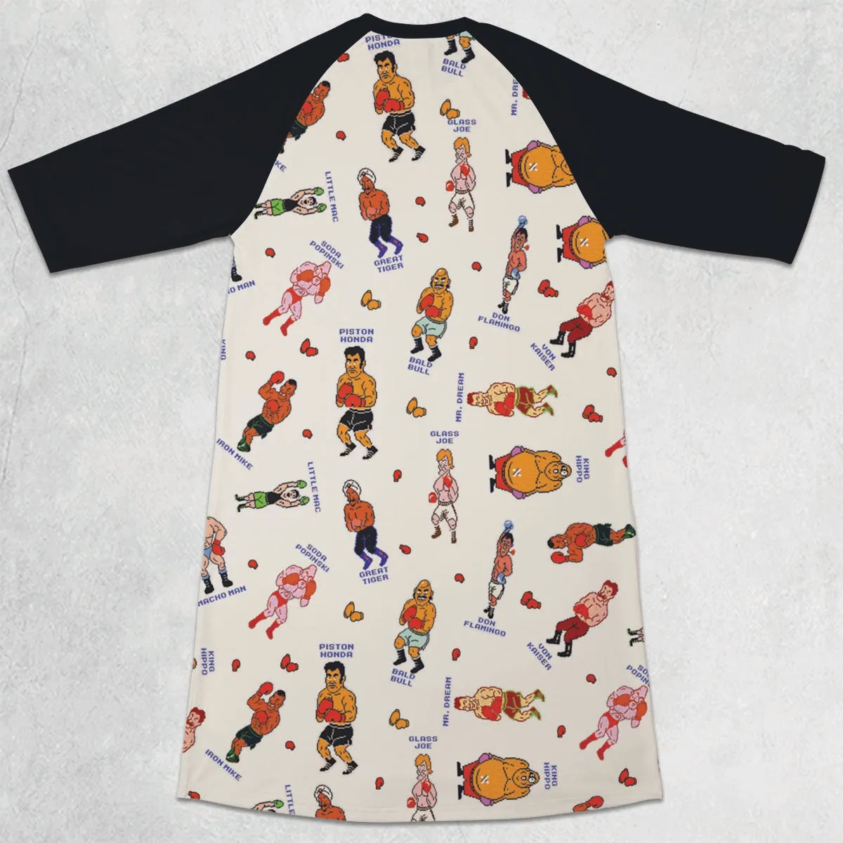 3/4 Sleeve Raglan Dress - NVRSY49F