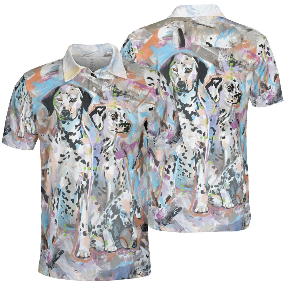AOP Men/Women Polo Shirt - DRESQZC1 -  - 2