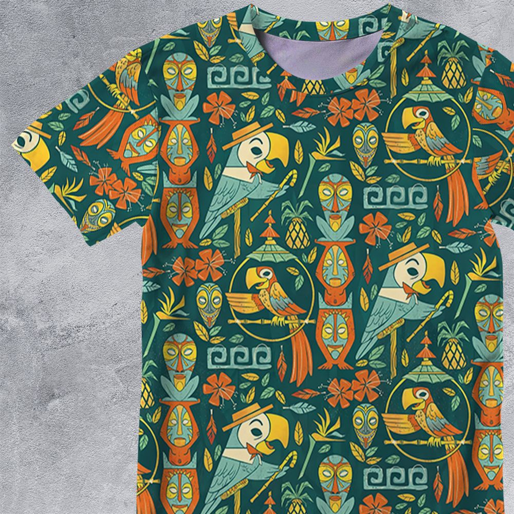 All-Over Print Unisex T-Shirt - HBZY13EW -  - 2