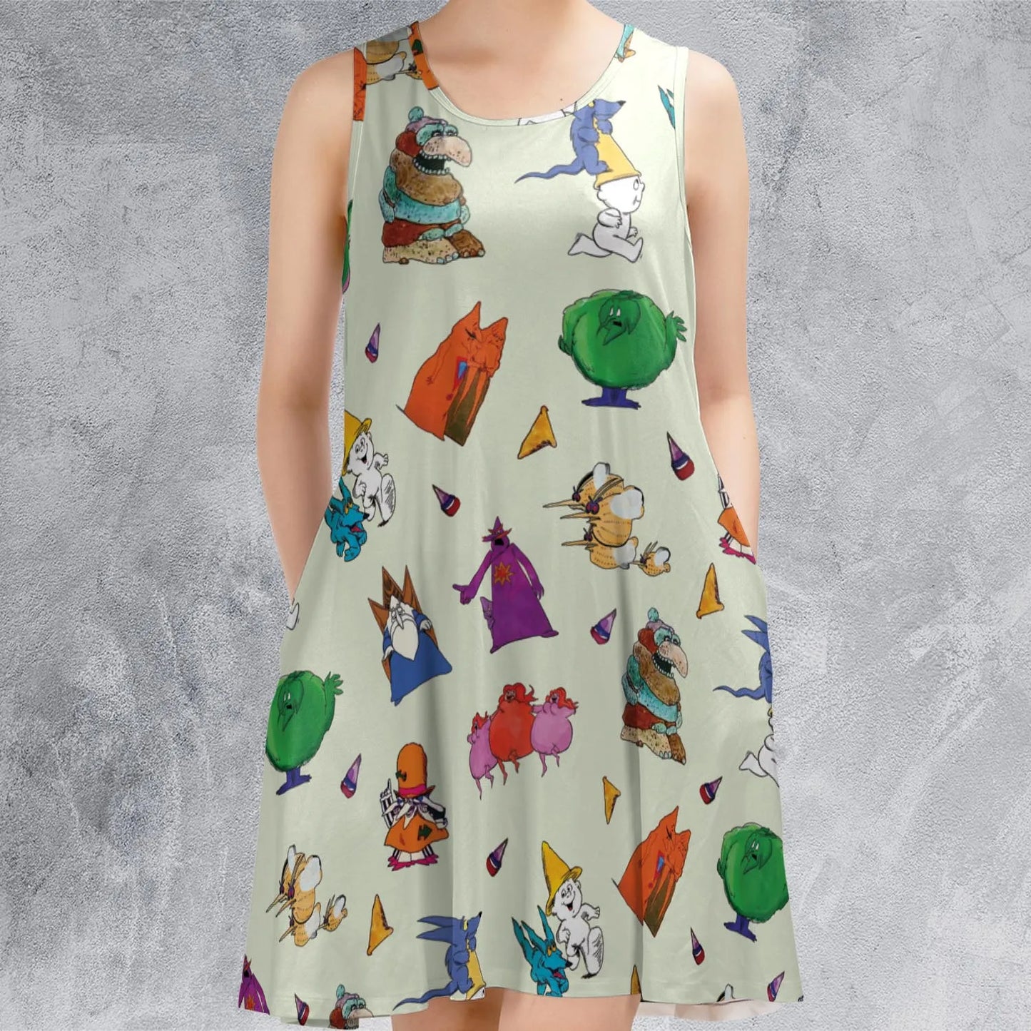 Sleeveless Dress - WFXSXA82