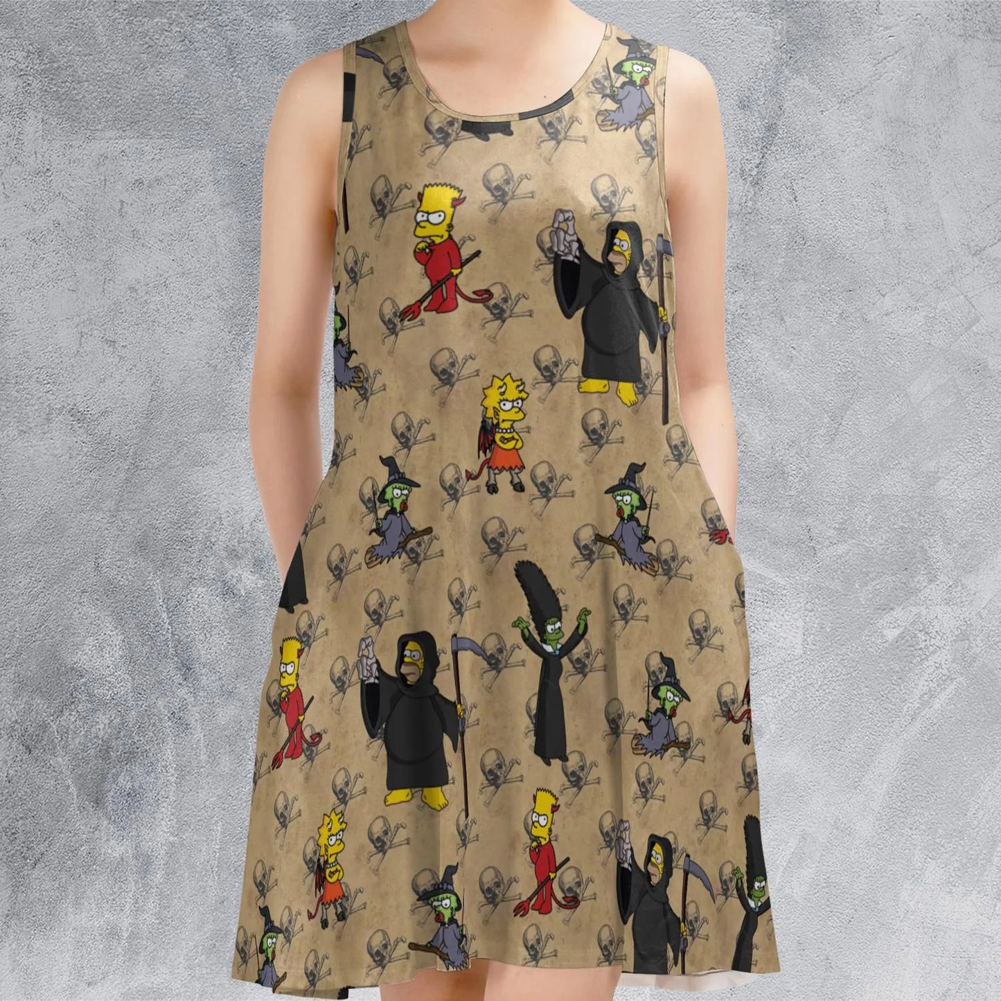 Sleeveless Dress - DUJN273Q