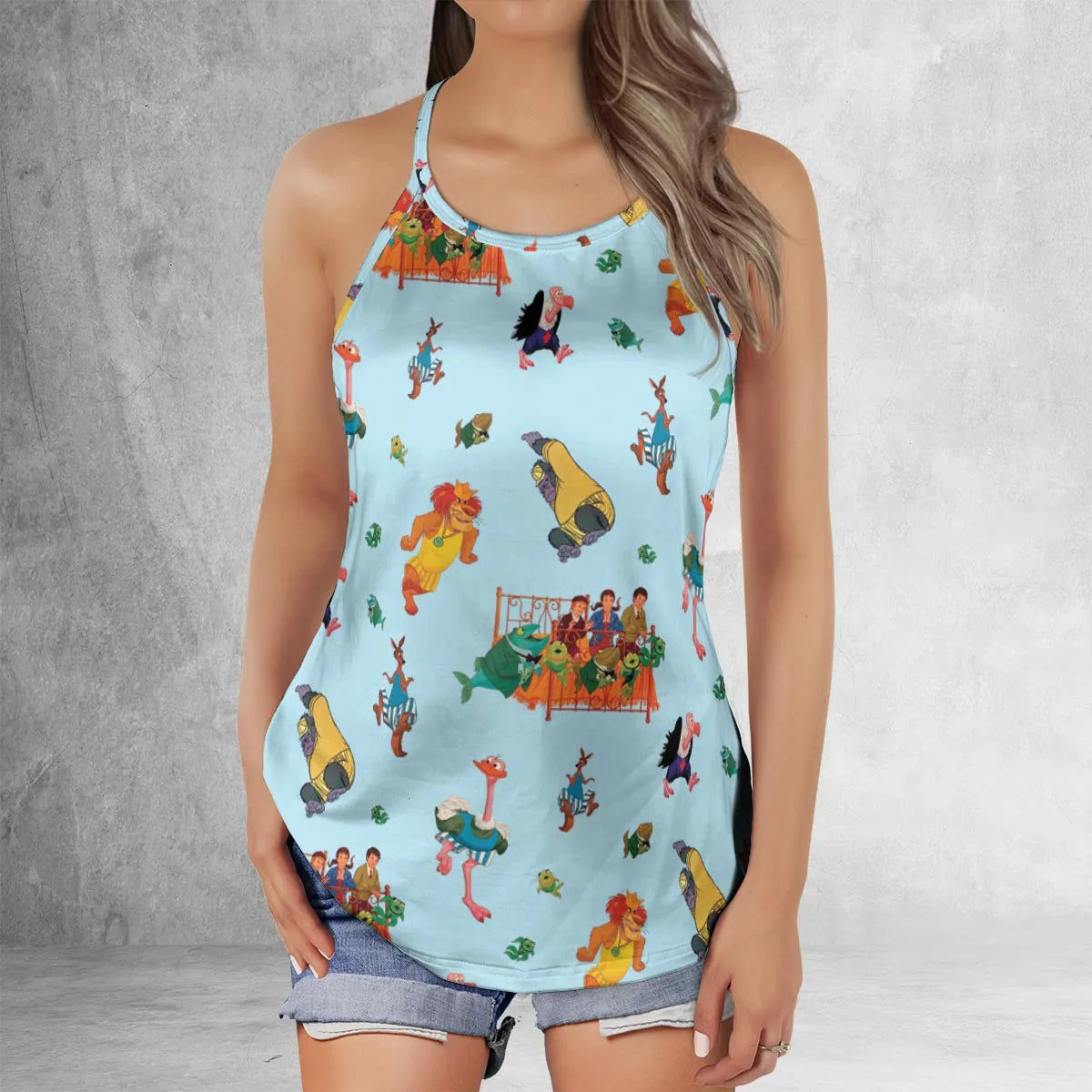 Criss Cross Tank Top - 26XVBA66