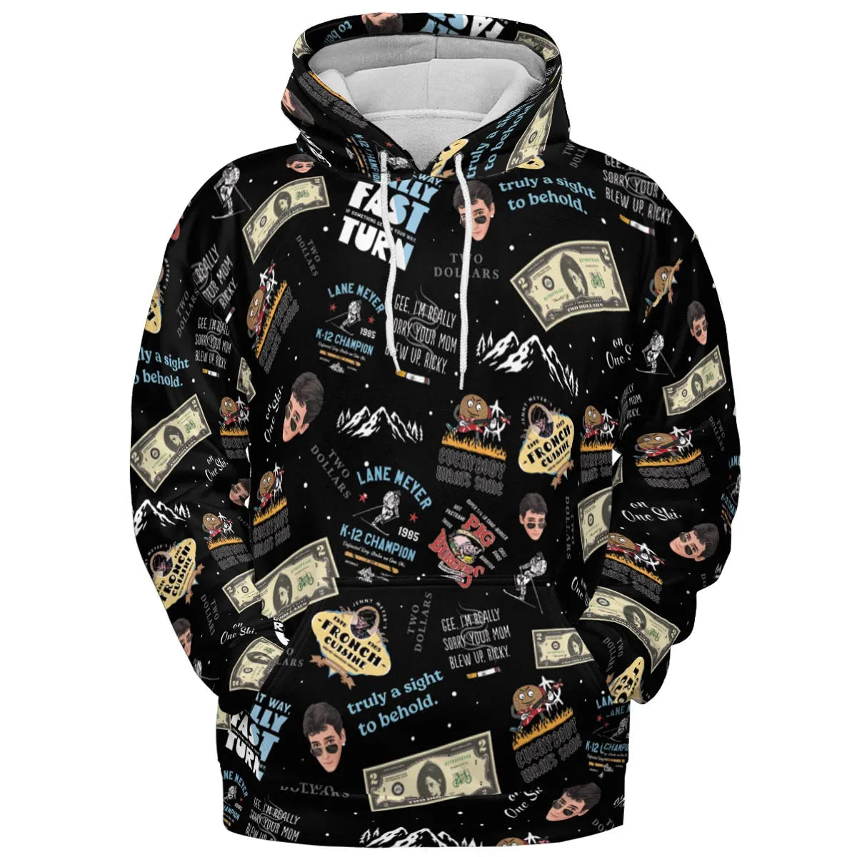 All-over Print Hoodie - WK9CW6XF