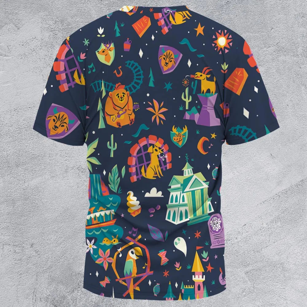 All-Over Print Unisex T-Shirt - 3LR6AQG8