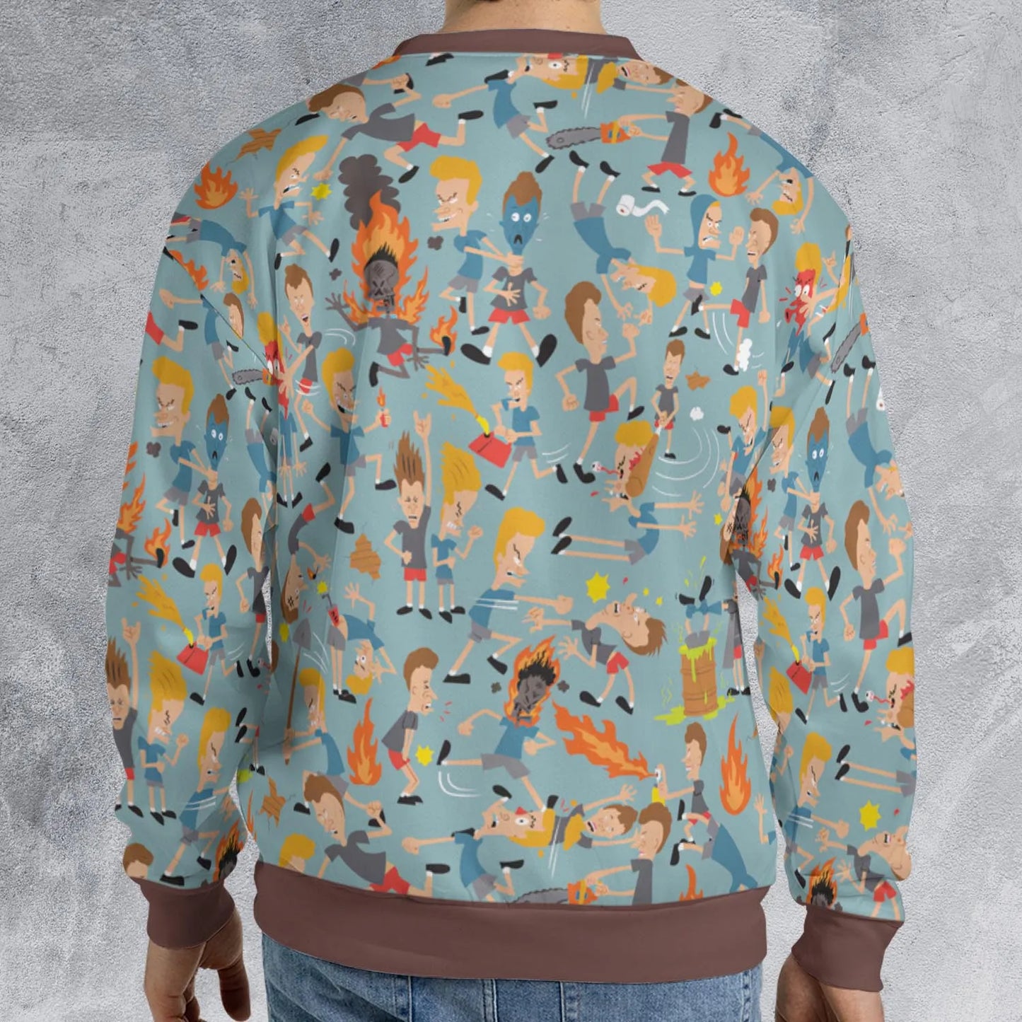 All-over Print Sweatshirt - ANN4GJHA