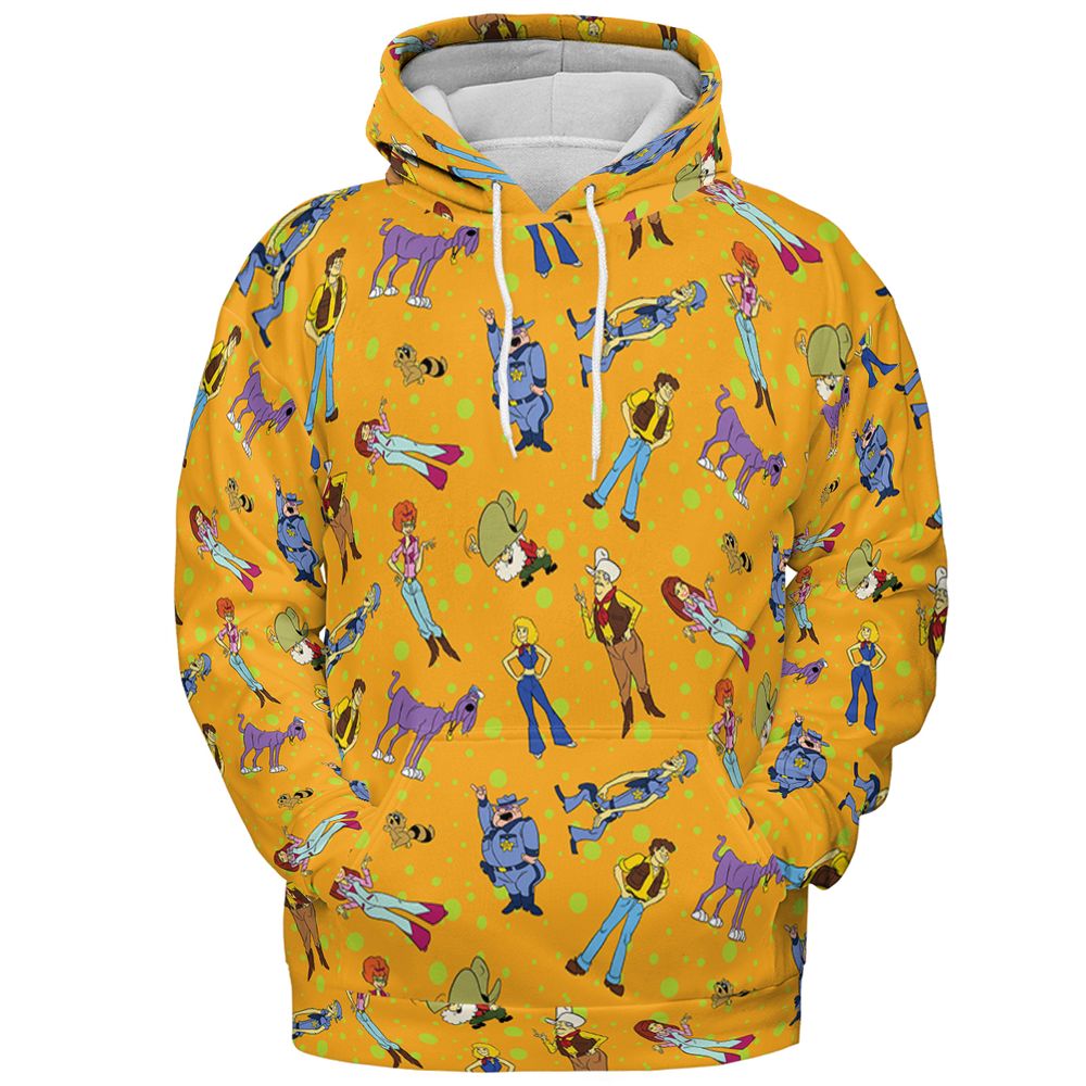 All-over Print Hoodie - EN8VYBCF -  - 2
