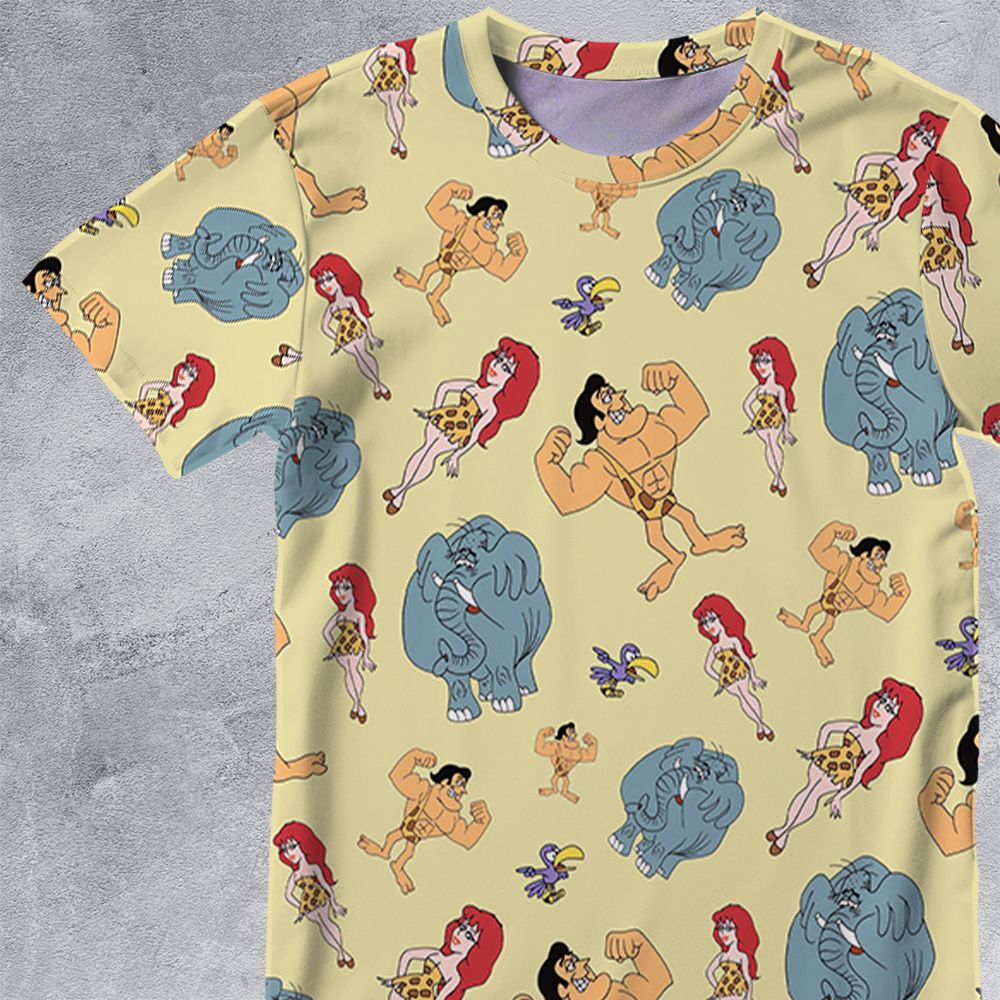 All-Over Print Unisex T-Shirt - NQZPSMBN -  - 2