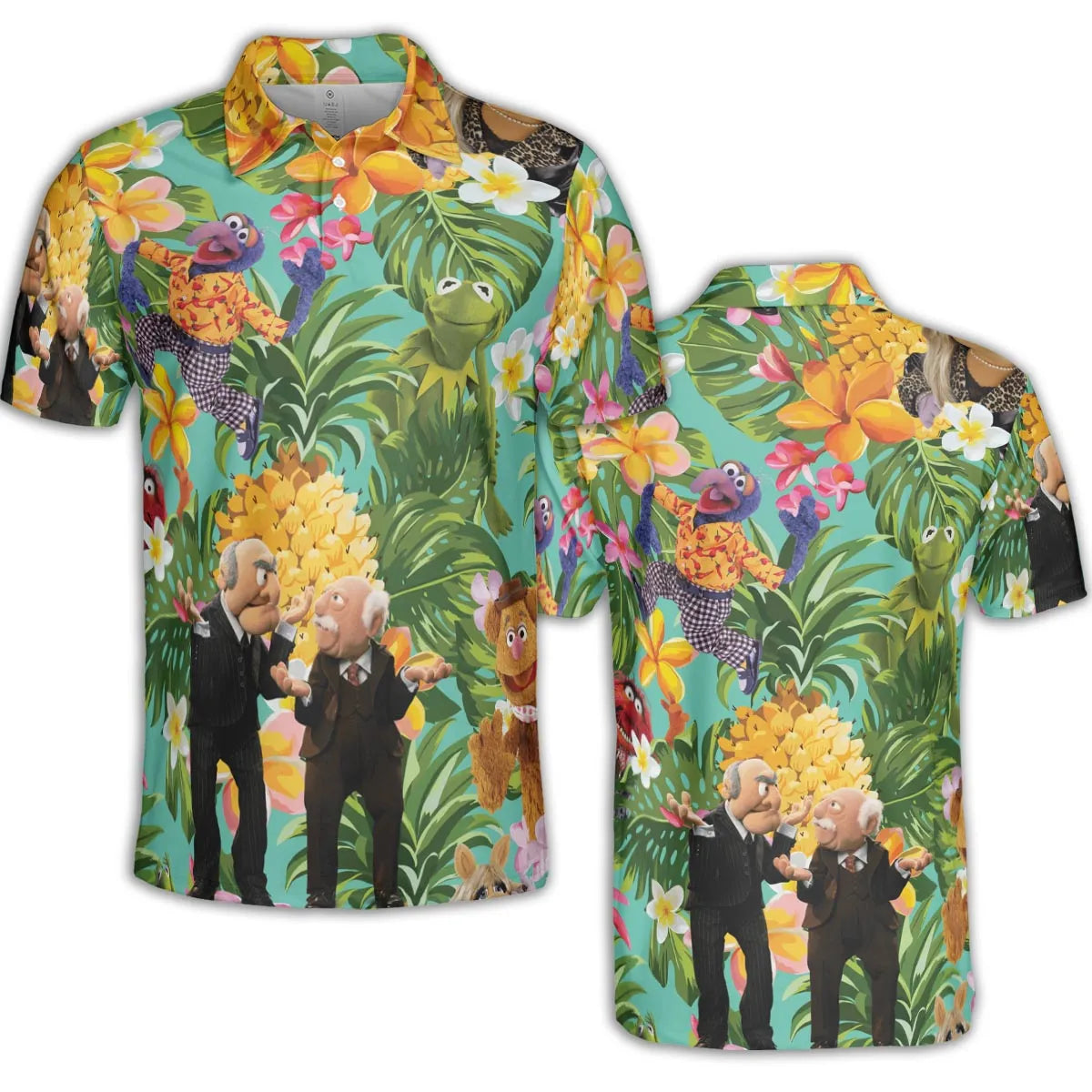 AOP Men/Women Polo Shirt - 4FL6R5BE