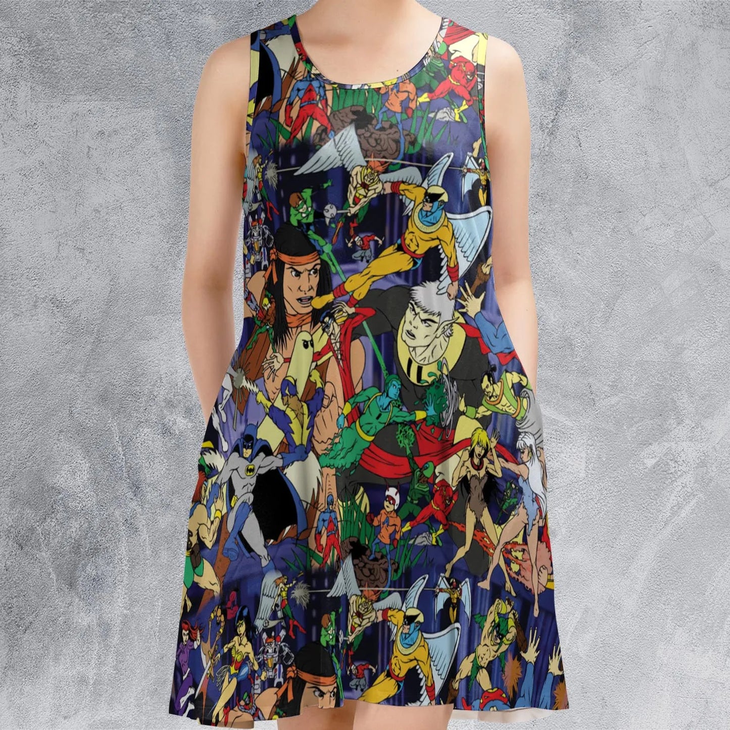 Sleeveless Dress - LLL47QJV