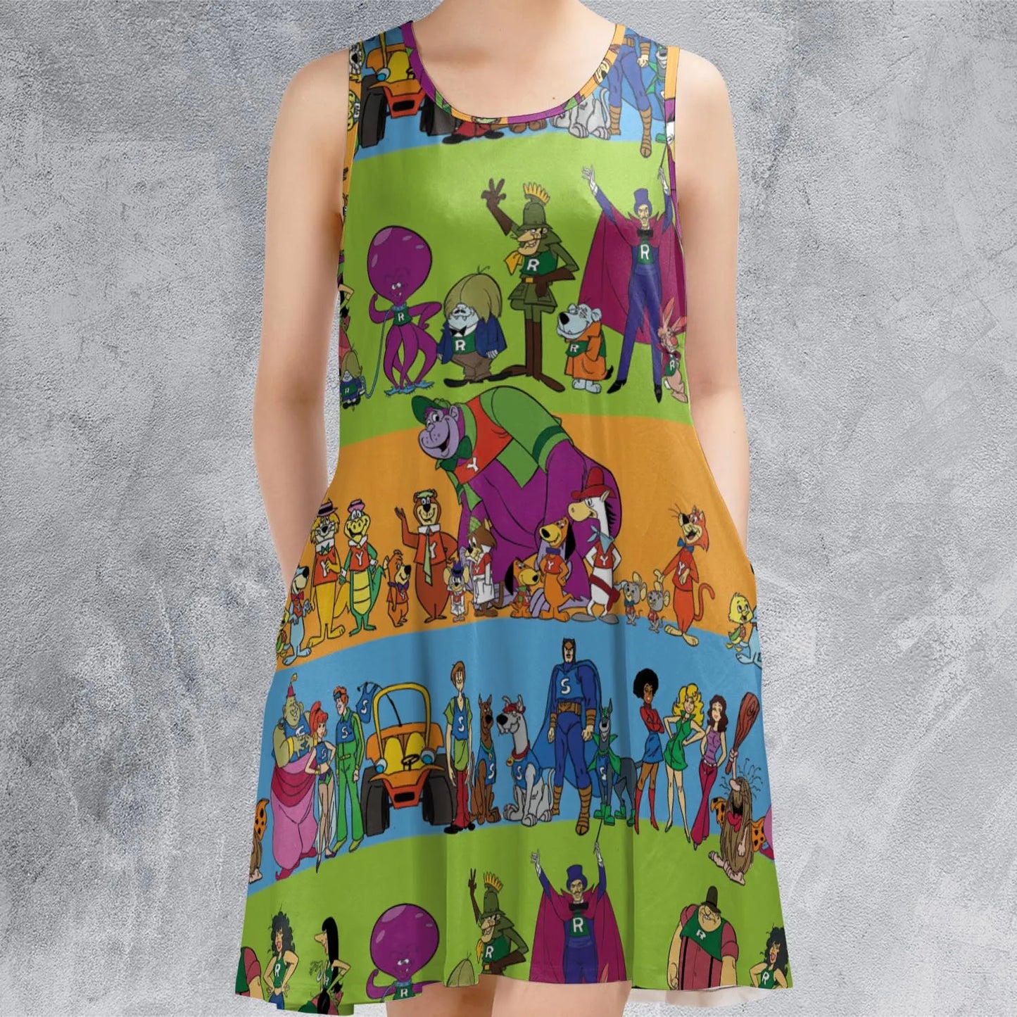 Sleeveless Dress - TH8P84UZ