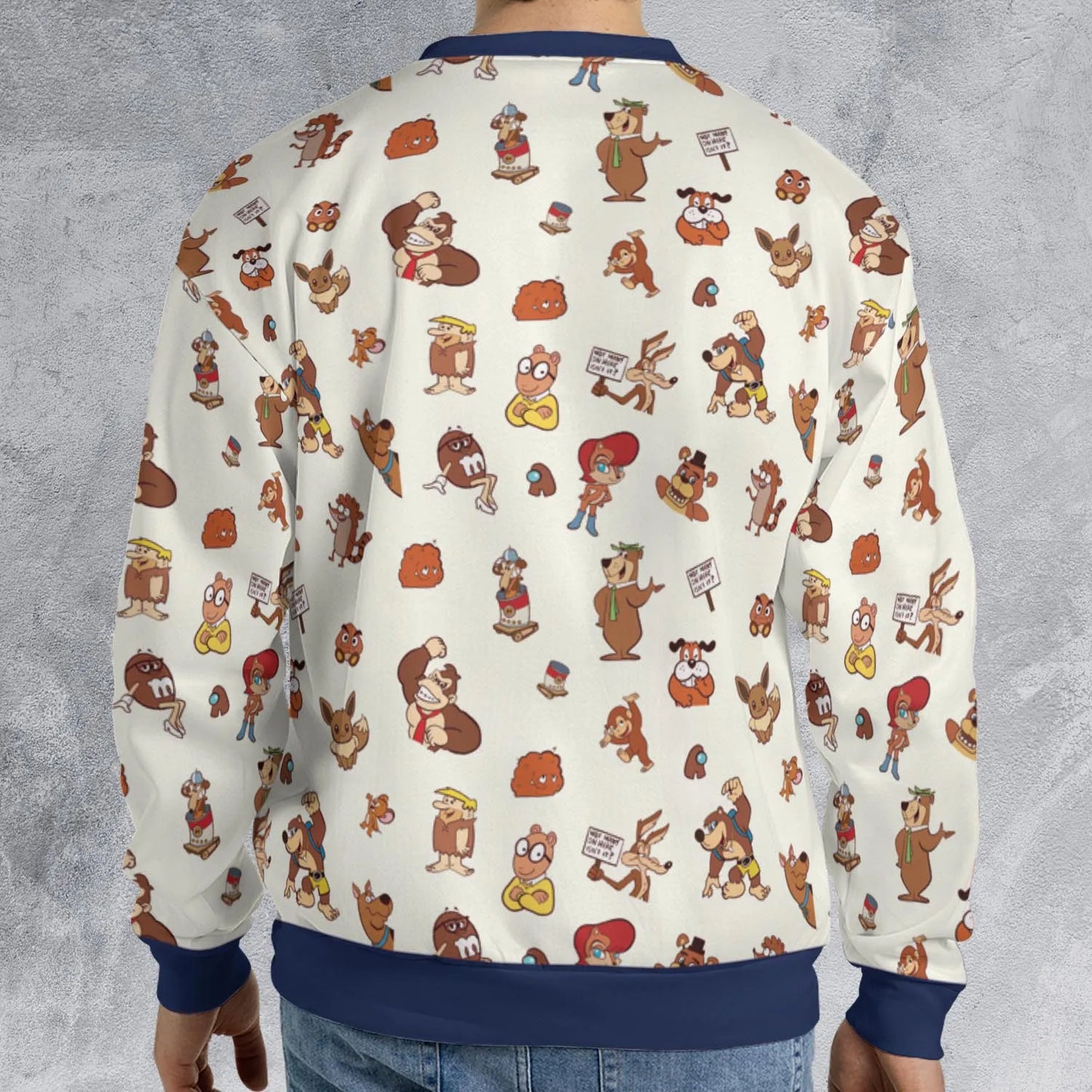 All-over Print Sweatshirt - K5JQ9Z3J