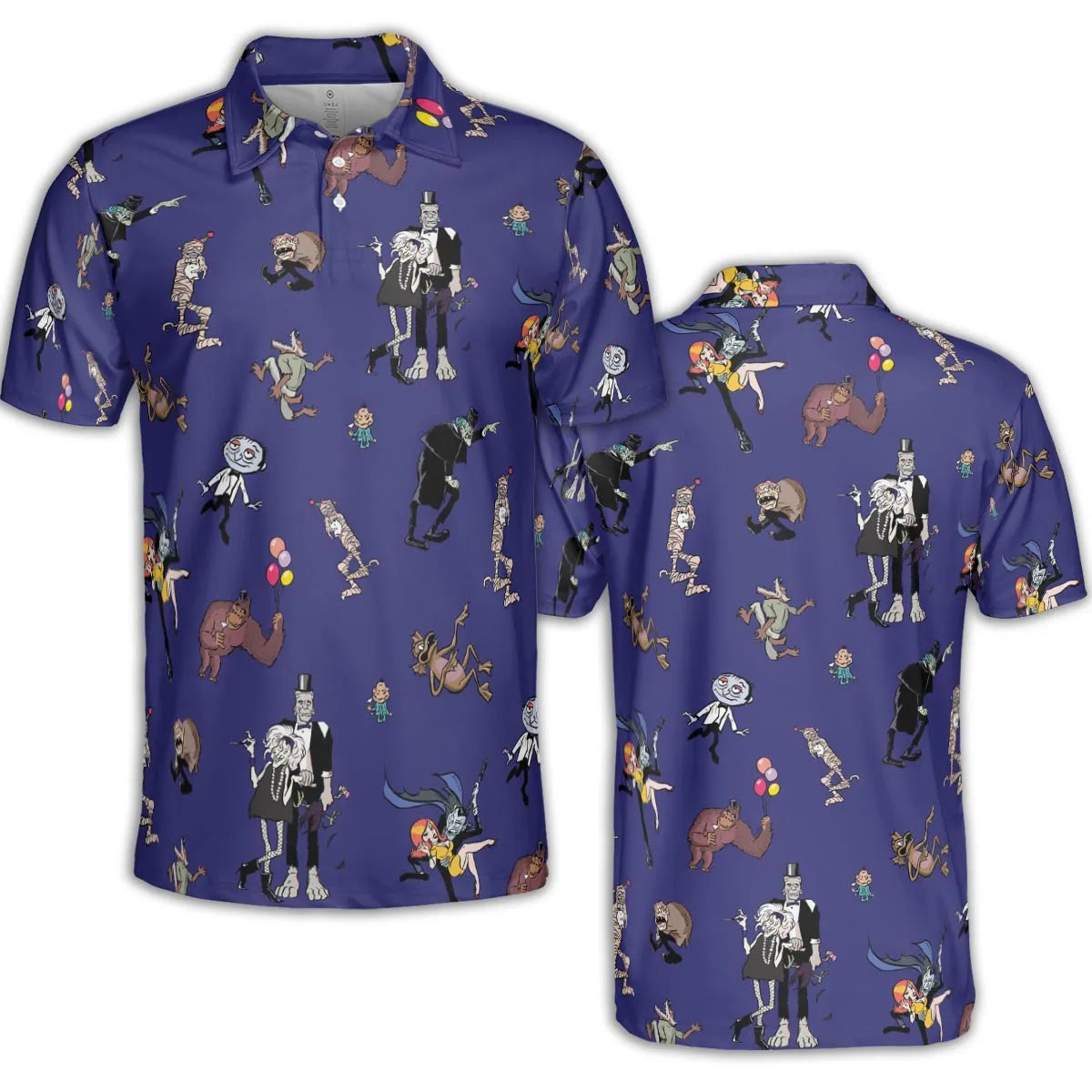 AOP Men/Women Polo Shirt - EZDTRRDP