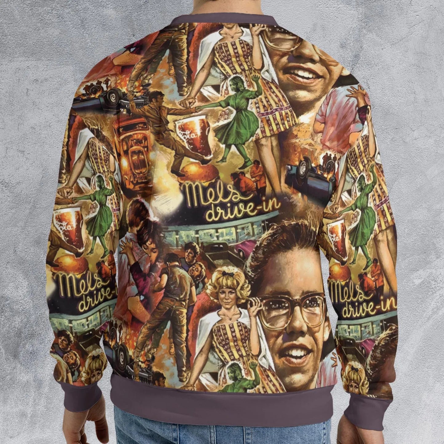 All-over Print Sweatshirt - B3FE9H38