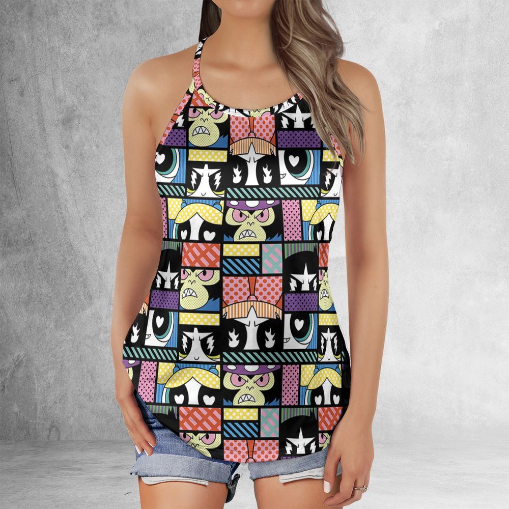Criss Cross Tank Top - GPCARB7Y -  - 2
