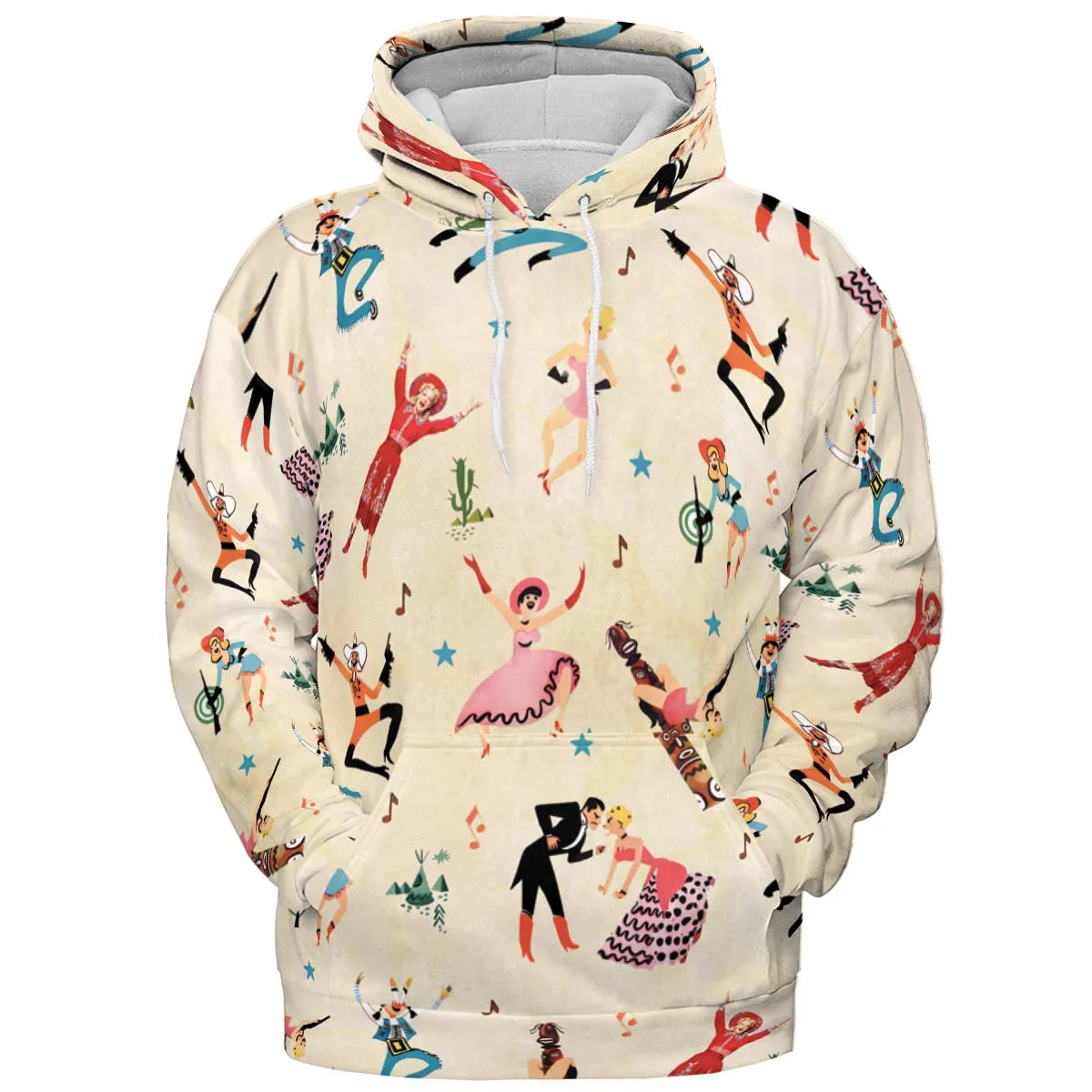 All-over Print Hoodie - YVRF5TGU