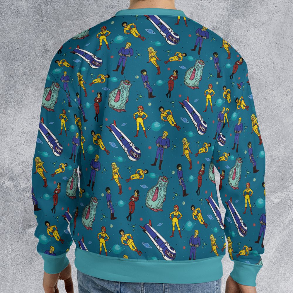 All-over Print Sweatshirt - HG6YZ9WU -  - 2
