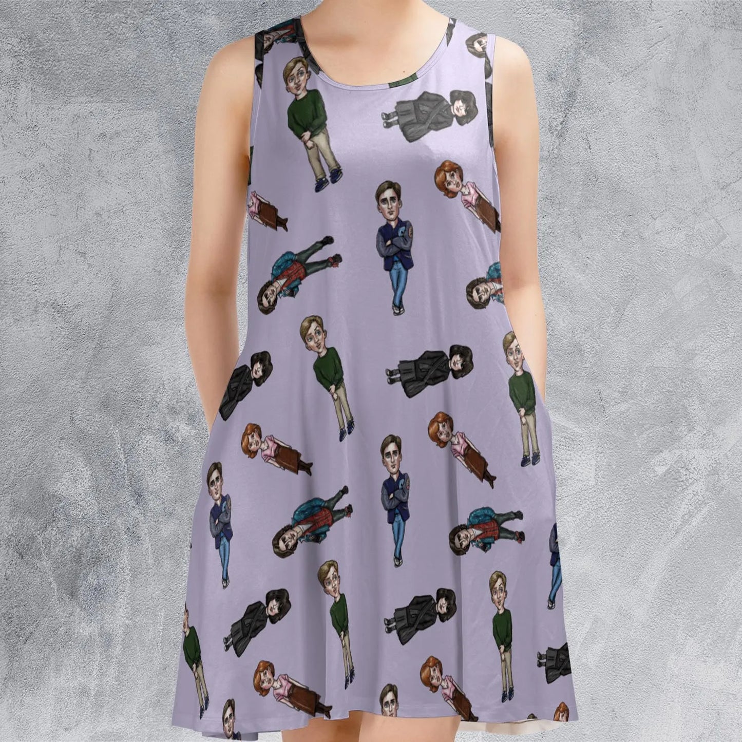 Sleeveless Dress - XGVBSQLF