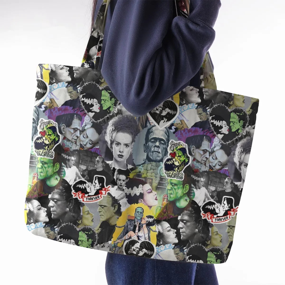 Large Tote Bag - CRSZDYHG